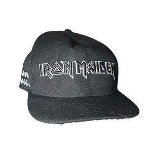 Iron Maiden Book of Souls Black Hat Cap Heavy Metal Band‎ Rock Music
